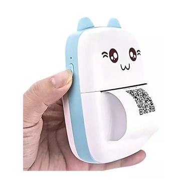 Imagem de Mini Impressora Térmica Portátil 58mm USB Sem Fio Foto Texto