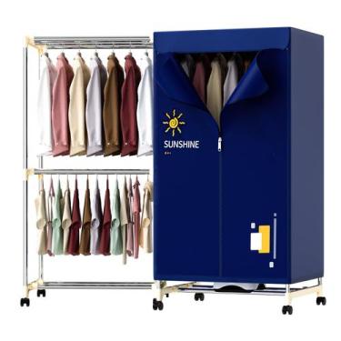 Imagem de Secadora de Roupas Portátil CHOCHOYAH 1000W - Dupla Camada, 15kg