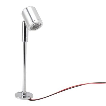 Imagem de Iluminação de Estojo de Exibição, Jóias de Destaque LED Exibem Iluminação de Luminária de Luminária Em pé para o Gabinete Spotlight Light para Alumínio Eletroplinado de Acento