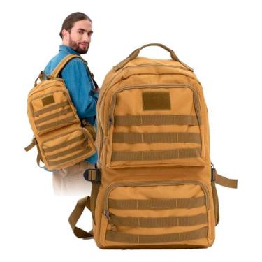 Imagem de Mochila Tática Militar Modular 45l Estilo Assalt Notebook 17 - Unistar