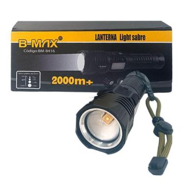 Imagem de Lanterna Sabre de Luz 2000M recarregada  via USB,Lanterna LED laser 6 