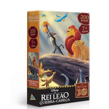 Imagem de Quebra Cabeça 200 Peças - Rei Leão