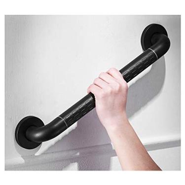 Imagem de XNXWDZ Corrimãos de segurança para idosos de banheiro, corrimãos de segurança de aço inoxidável, barras de suporte antiderrapantes montadas na parede adequadas para pessoas com deficiência e idosos