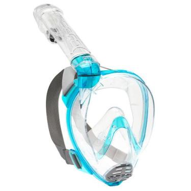 Imagem de Máscara de Mergulho e Snorkeling Full Face Cressi Baron, Transparente,