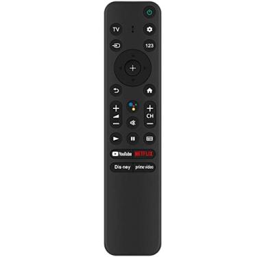 Imagem de RMF-TX800U Controle remoto de pesquisa por voz de substituição adequado para Sony TV KD-85X80K KD-75X80K XR-75X90K XR-75X95K KD-75X85K KD-43X80K XR-65X90K KD-85X85K XR-65X95K XR-55K X90K XR-77A80K