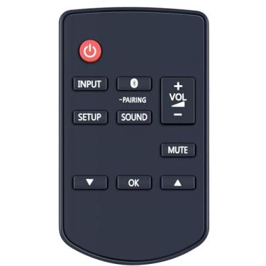Imagem de Controle remoto universal compatível com Panasonic N2QAYC000098 N2QAYC000109 N2QAYC000121 SU-HTB580 SC-HTB680 SU-HTB880 Controle remoto Home Theater
