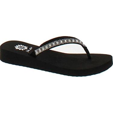 Imagem de Yellow Box Chinelo feminino Zemily, Transparente, 11