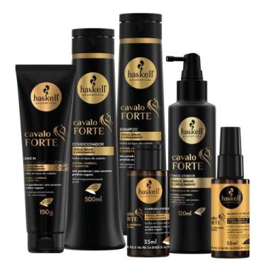 Imagem de Kit Haskell Cavalo Forte 500ml - 6 Itens