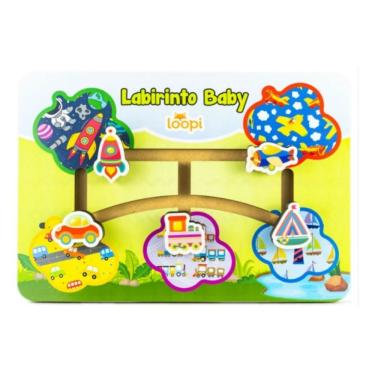 Imagem de Jogo Labirinto Baby - T0044 - Loopi Toys
