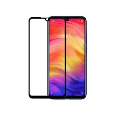 Imagem de Pelicula De Vidro 3d 4d 5d Para Redmi Note 7 - Cor Preta