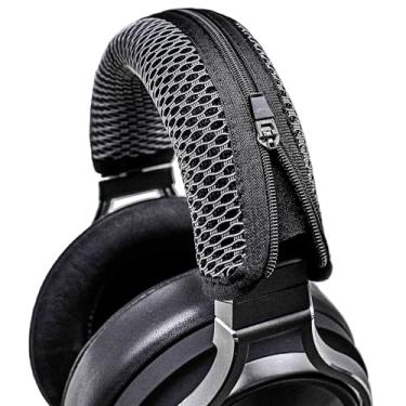 Imagem de DIMOST Capa Protetora Para Faixa De Cabeça Ath M Series E Virtuoso - Compatível Com Xt, Se, Wireless, M50X, M50Xbt, M50, M40X Mais (Tecido Malha Respirável Cinza)