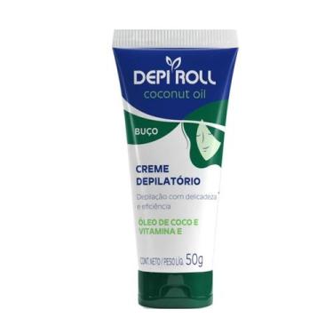 Imagem de Creme Depilatório Depi Roll Buço 50 gr Coconut Oil - DEPIROLL