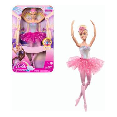Imagem de Barbie Bailarina Luzes Brilhantes Dreamtopia Articulada - Mattel
