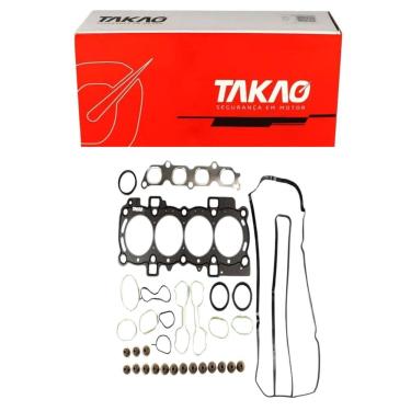 Imagem de Junta Superior C/ Retentor (Jg) Ecosport 1.6 16V 2014 A 2018 / Fiesta New 1.6 16V 2014 A 2020 / Focus New 1.6 16V 2014 A 2020 - Takao Jsrfo16B