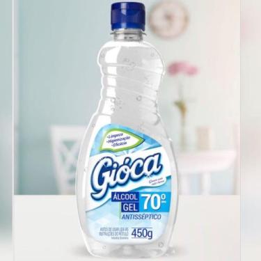 Imagem de Álcool em gel 70%  - Gióca 