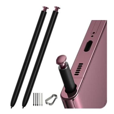 Imagem de 2Pcs S22 Ultra Stylus S Pen Replacement for Samsung Galaxy S22 Ultra Without Bluetooth (Burgundy)