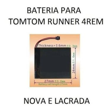 Imagem de Bateria Tomtom Runner Gps 4rem  Sem Cardio - bgb