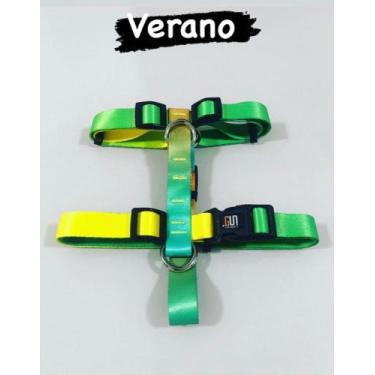 Imagem de Peitoral h + guia (verano) - GUI DOGS