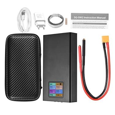 Imagem de Chusui SQ-SW2 Máquina de solda por ponto recarregável Mini máquina de solda por ponto portátil Máquina de solda de ponto de exibição de tela colorida LCD de 1,8 polegadas Dispositivo de solda multi QL