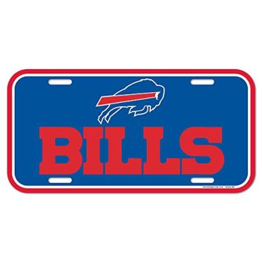 Imagem de WinCraft Placa de licença de plástico Buffalo Bills NFL