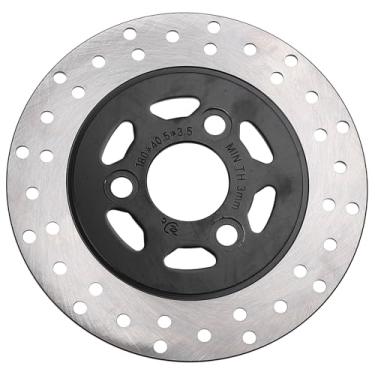 Imagem de Minho Rotor de disco de freio dianteiro de 180 mm com padrão de 3 parafusos em liga de alumínio adequado para ciclomotores chineses GY6 50cc scooter Taotao ATM50