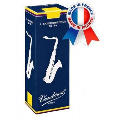 Imagem de Palheta Vandoren Tradicional Nº 2,5 Para Sax Tenor