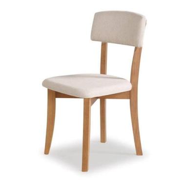 Imagem de Cadeira Petani Encosto Estofado Branco 90cm - 59611 - Sun House