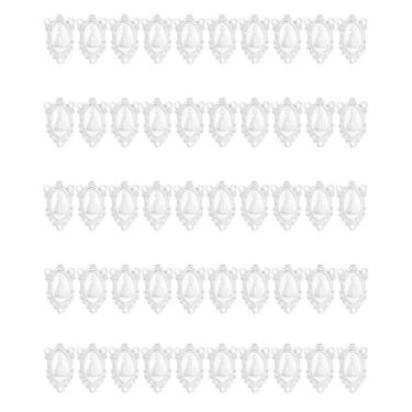 Imagem de Diyalo 3-Hole Holy Ave Maria/Miraculous Medal/Our Lady of Aparecida/Saint Bernadette of Lourdes Rosary Chaplet Connector DIY Jewelry Making Parts in Bulk (H-50pcs)