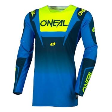 Imagem de O'NEAL Camiseta masculina Prodigy 55 azul/neon pequena
