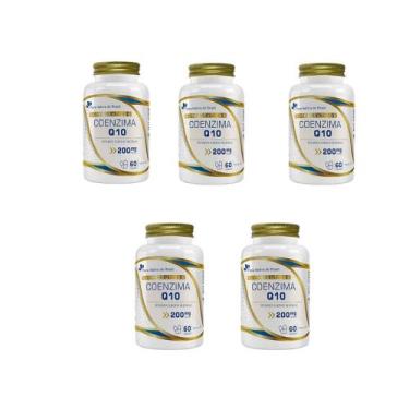 Imagem de Kit 5 Coenzima Q10 200mg 5x60 cps Flora Nativa - Flora Nativa do Brasi