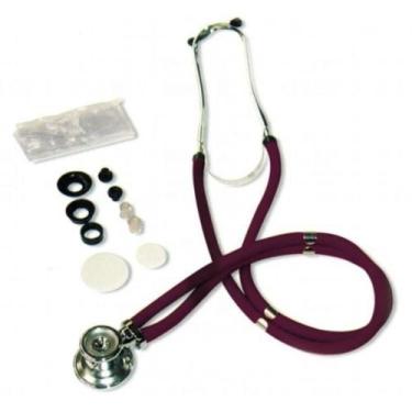Imagem de Estetoscópio com 5 Auscultadores Rappaport Cores Premium, Azul