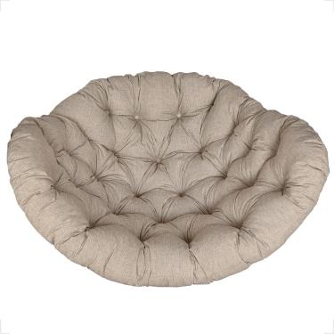 Imagem de Almofada Futon Confortável P/ Balanço Ninho Linhão Bege