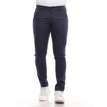 Imagem de Calça Masculina Bolso Embutido Calça Alfaiataria Masculina - Execução 