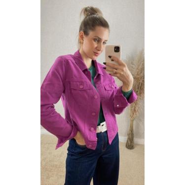 Imagem de JAQUETA JEANS MANGA LONGA-Feminino