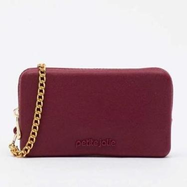 Imagem de Bolsa Carteira Feminina Parker Merlot Petite Jolie PJ20300-Feminino