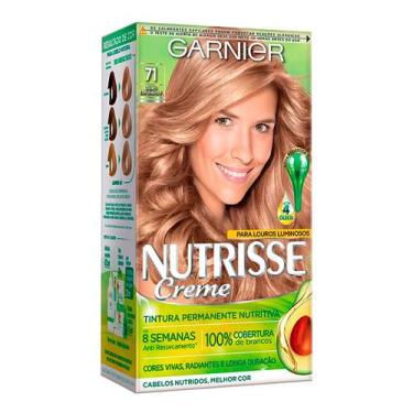 Imagem de Tintura Creme Nutrisse Garnier Louro Explêndido 71 Kit