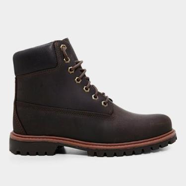 Imagem de Bota Couro Macboot Bronx 02 Masculina, Café, 42