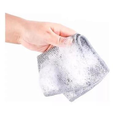 Imagem de 12 Peças De Pano De Prato De Arame Não Arranha, Lava-louça - Minymix