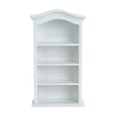 Imagem de Almencla Miniatura de Casa de Bonecas, Estante, Armário Resistente, Brinquedo de Faz de Conta, Escala 1:12, 1:6, Acessório, Móveis Artesanais para Casa de Bone, Branco