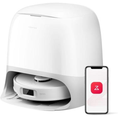 Imagem de Robot Vacuum Qrevo Curv S5X - 17000Pa 110v Robô Aspirador Branco C/Garantia Original 2025