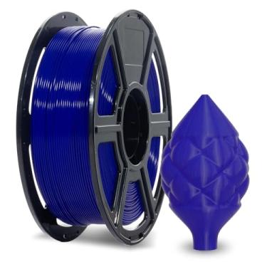 Imagem de Flashforge Filamentos de impressora 3D ABS 1,75 mm 1 kg Carretel de precisão dimensional +/- 0,05 mm Creator Pro e Dreamer Blue ABS-1