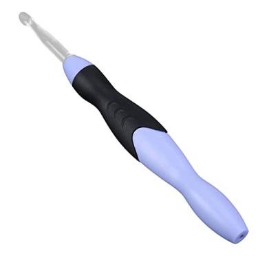 Imagem de KIMISS Gancho de crochê LED, Gancho de crochê Iluminado, de de LED Recarregável Com 9 Dicas Substituíveis, Ferramenta de tricô para Fácil Criar