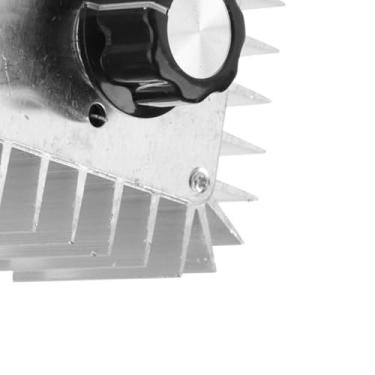 Imagem de Dioche Controlador de Velocidade do Tiristor Premium para AC 220V - 5000W Controlador de Energia Ajustável Com Carcaça de Alumínio para Velocidade do Motor e Gerenciamento de Temperatura