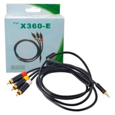 Imagem de Cabo Componente Adaptador Compatível com Xbox 360-E Super Slim Audio e