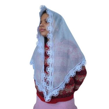 Imagem de Véu CCB  Juvenil  Florzinha 09 a 12 Anos