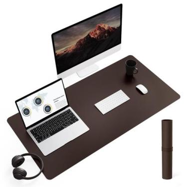 Imagem de Almofada de mesa Ysagi antiderrapante impermeável em couro de PVC 90x4