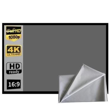 Imagem de Tela Salange Dobravel Reflexiva 100 Polegadas Com Ganchos 225x125 Form