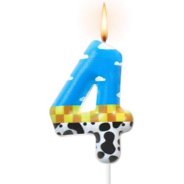 Imagem de Jogo Birthday Cake Topper Candle Threlaco Toy Inspire