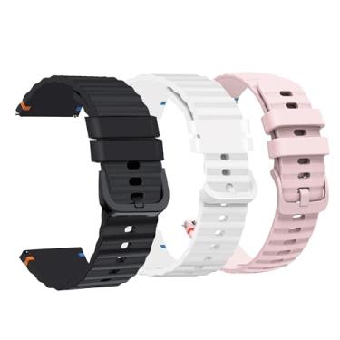 Imagem de Pulseira de relógio F-91W, Lamshaw 18 mm, 22 mm, pulseira de substituição de silicone respirável de liberação rápida compatível com Casio W-217H, W-218H, W-219H, F-91W, A158WA, A168WA, A700W-1, A700WM