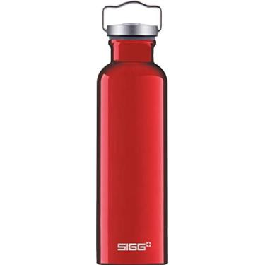 Imagem de SIGG - Garrafa de água de metal - Original - Feita na Suíça - Leve - Sem BPA - Bebidas gaseificadas - 740 ml